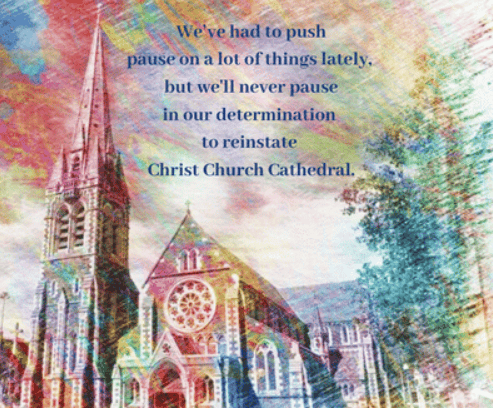 Cathedral update – Easter greetings